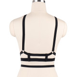 Shoulders, back, straps, fun harness underwear