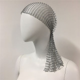 Hot drill, elastic, hair band, fishing net headband, outdoor Carnival headdress