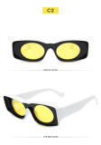 Concave frame, sunglasses, sunglasses