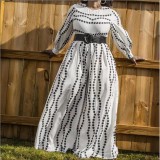 Casual, sports print, polka dot, Jumpsuit