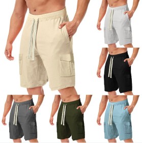 Loose, multi pocket, shorts, sports shorts