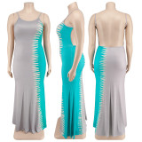 Sleeveless, suspender, dress