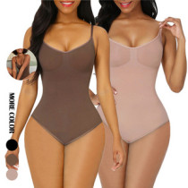 Hip lifting, seamless body shaping clothes, corset, abdomen closing, one-piece underwear