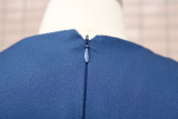 Suit collar, short sleeve, Jumpsuit