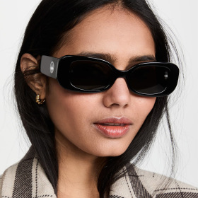 Oval frame, sunglasses, modern Sunglasses
