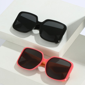 Box sun, big box colorful, sunglasses