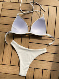 Neck hanging hard cup, bikini, beach swimsuit