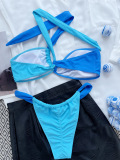 Color contrast, bikini, beach, swimsuit