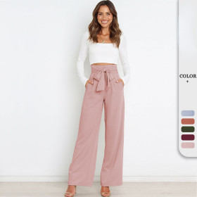 Casual, loose, straight pants, trousers