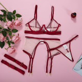Three point, perspective, sexy lingerie set