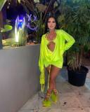 Strap, pleated skirt, three piece set