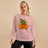 Cotton, round neck, sweater, Halloween shirt