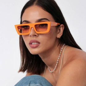 Sunglasses, oval, jelly color frame, sunglasses