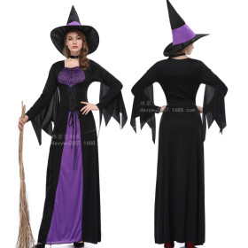 Halloween, witch costume, long skirt cosplay costume