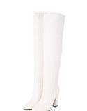 Towels, knee boots, thermal insulation, boots, elastic bare boots