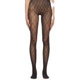Hollow out, G letter, fishing net, pantyhose