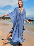 Woven, loose, holiday, robe bikini