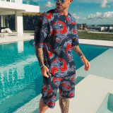 The Lion King Summer Streetwear Men's Outfit Sportswear Oversized 3d Printed T-Shirt Shorts Men's T-Shirt Fashion Outfit