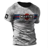 Men Vintage Motorcycle T Shirt 3d Print Casual Short Sleeve Loose Oversized Tshirts For Men Sweatshirt Men's Top Clothing Camise