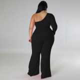 Hot drilling jumpsuit, large