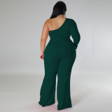 Hot drilling jumpsuit, large