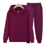 Solid hoodie, sweater for men and women, casual sports