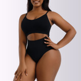 Seamless, suspenders, sports bra set, waist and abdomen, underwear