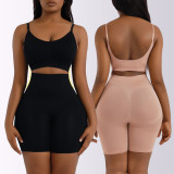 Seamless, suspenders, sports bra set, waist and abdomen, underwear