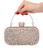 Handbag, diamond inlaid, banquet handbag, dress evening bag