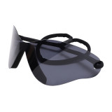 Silver sunglasses, retro, one-piece Y2K, sunglasses