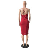 Print, large size, women's wear, dress