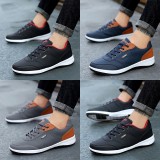 Men Shoes Autumn New Lace-Up Men Sneakers Microfiber Leather Tenis Casual Shoes for Men Classic Best Sell Footwear Winter Shoes