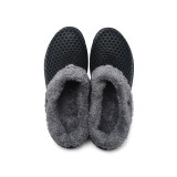 Men Cotton Slippers Winter Fashion Warm Shoes for Men Women Casual Shoes Homme Indoor Non-slip Platform Flip Flops Warm Sandals