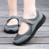 2023 Summer Women Sandals Casual Shoes Summer Soft Portable Sneakers Walking Shoes Vintage Flat Soles for Women Breathable Shoes