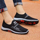 Men Shoes Summer Mesh Lightweight Sneakers Men Fashion Casual Walking Shoes Breathable Slip on Mens Loafers Zapatillas Hombre