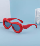 One-piece sunglasses, glasses