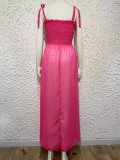Slim fit, corset, jacquard, suspender skirt, dress