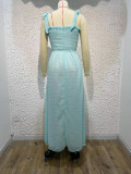 Slim fit, corset, jacquard, suspender skirt, dress