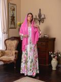 Gown, printed, ironed dress, Middle East