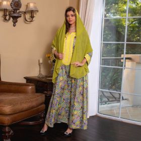 National robe, Muslim, Jalabiya Arabic embroidered ironing dress