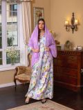 Middle East, printed, gown retro, Türkiye dress