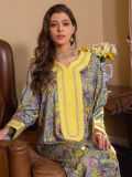 National robe, Muslim, Jalabiya Arabic embroidered ironing dress
