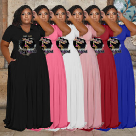 Large Dress Casual Fashion Polo Large Dress