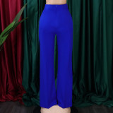 Temperament Tongle Casual Large Size Wide Leg Pants African Pants