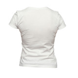 Pure cotton round neck T-shirt