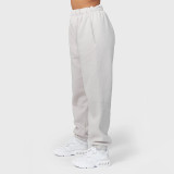 Sports casual stretch thickened plush leg length pants