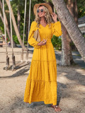 Loose fitting long sleeved dress