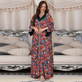 Diamond Inlaid Dubai Home Furnishing Satin Robe