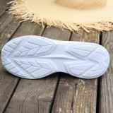 Element Knitted Shallow Mouth Single Shoes Lazy Flying Weave Flat Sole Single Shoes