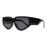 Y2K cycling sunshade sports glasses, one piece sunglasses